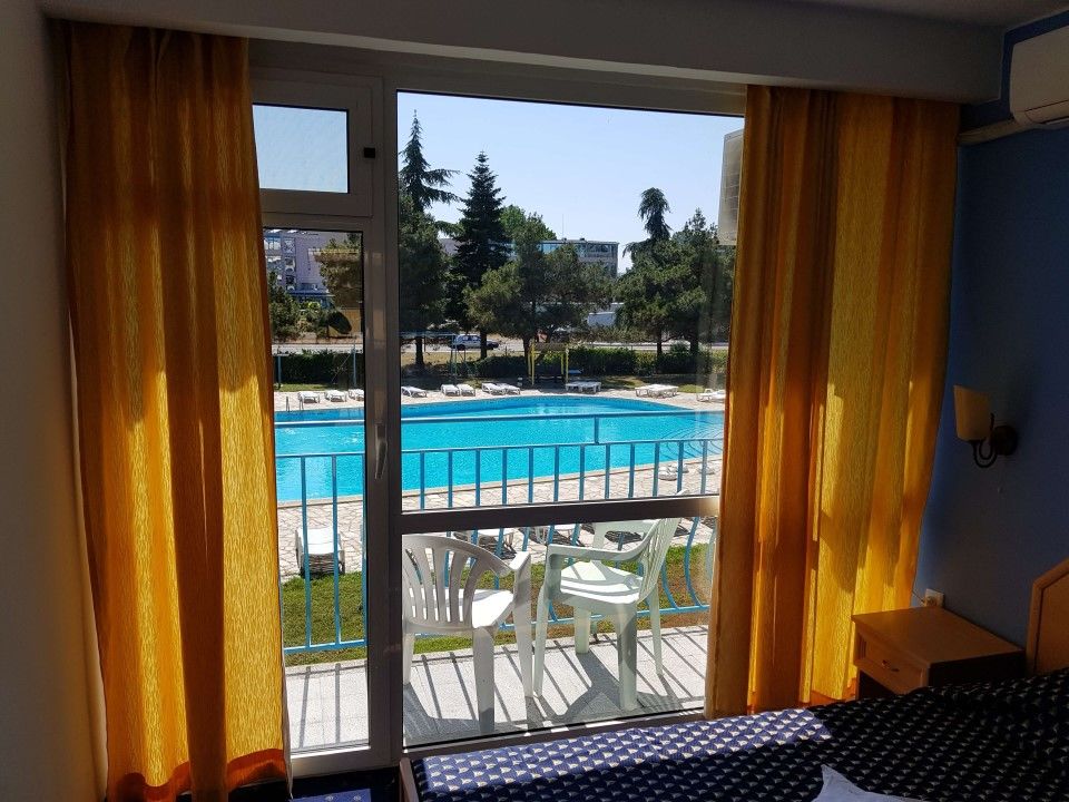 Continental Blu Hotel Napospart Kültér fotó