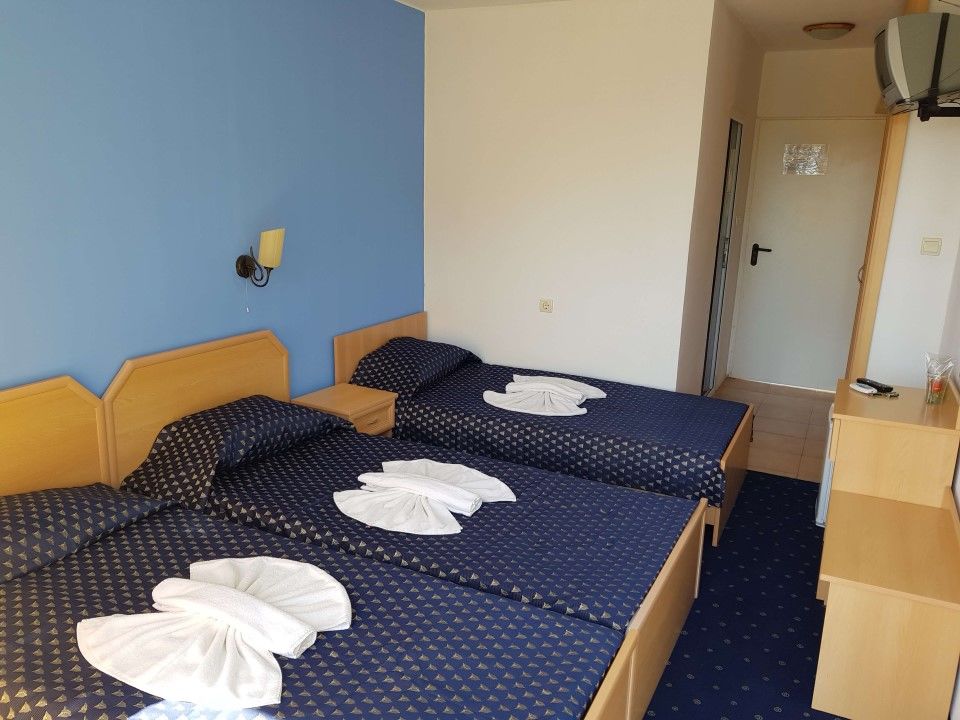 Continental Blu Hotel Napospart Kültér fotó