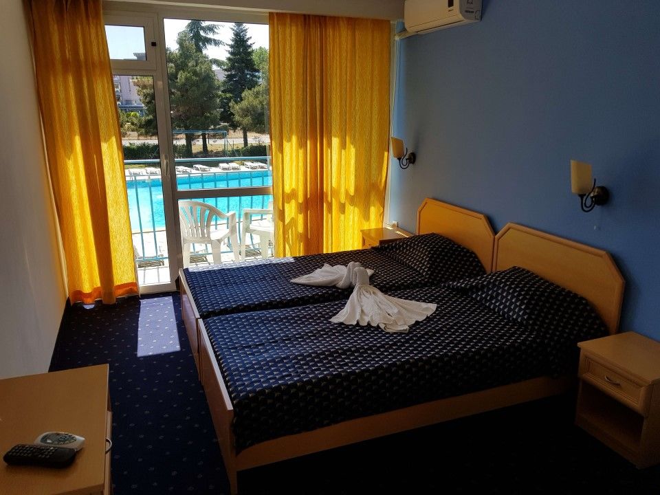 Continental Blu Hotel Napospart Kültér fotó