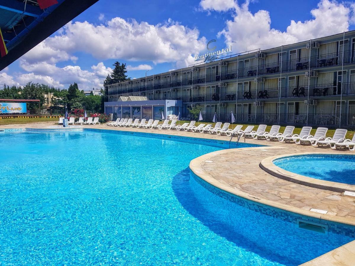 Continental Blu Hotel Napospart Kültér fotó